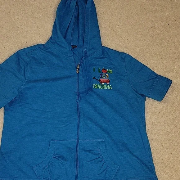 Women's XL Hoodie short sleeve - Picture 1 of 5